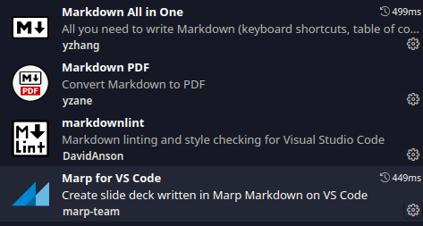 MarkDown Plugin VSCodium