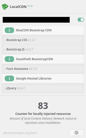 Successfully intercepted requests